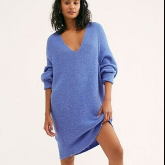 Free People Sweaters - Free People Soft Ribbed Sweater Longline Tunic L